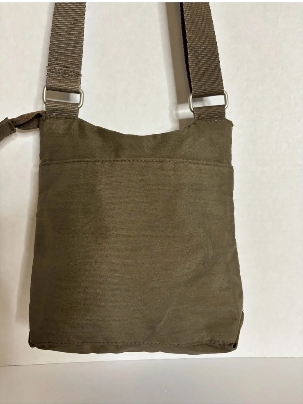 Baggallini Olive Green Messenger Crossbody Bag